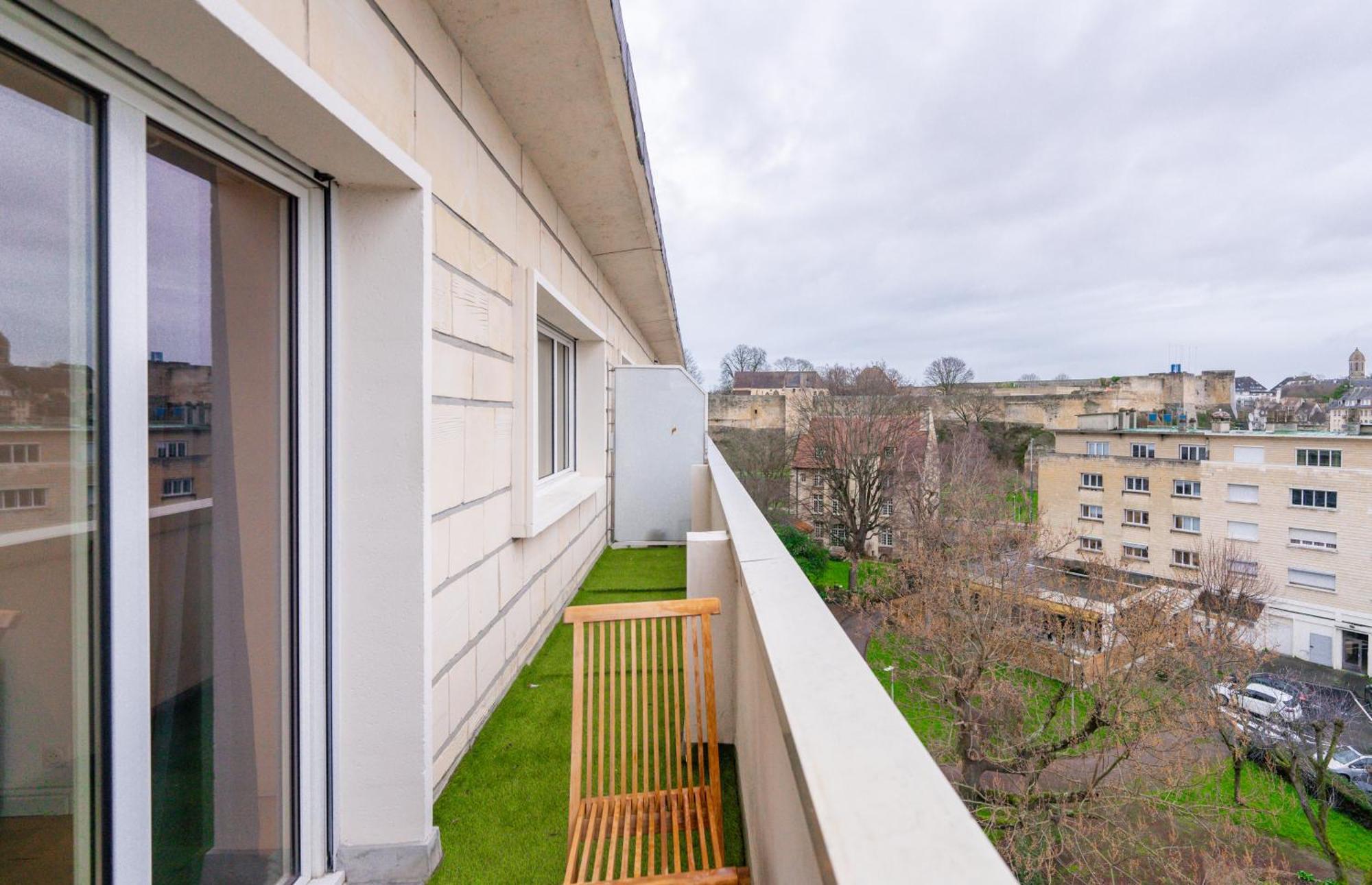 Appt Premium Centre Chateau Terrasse 2 Chambres 6P Vue Exceptionnelle Кан Экстерьер фото