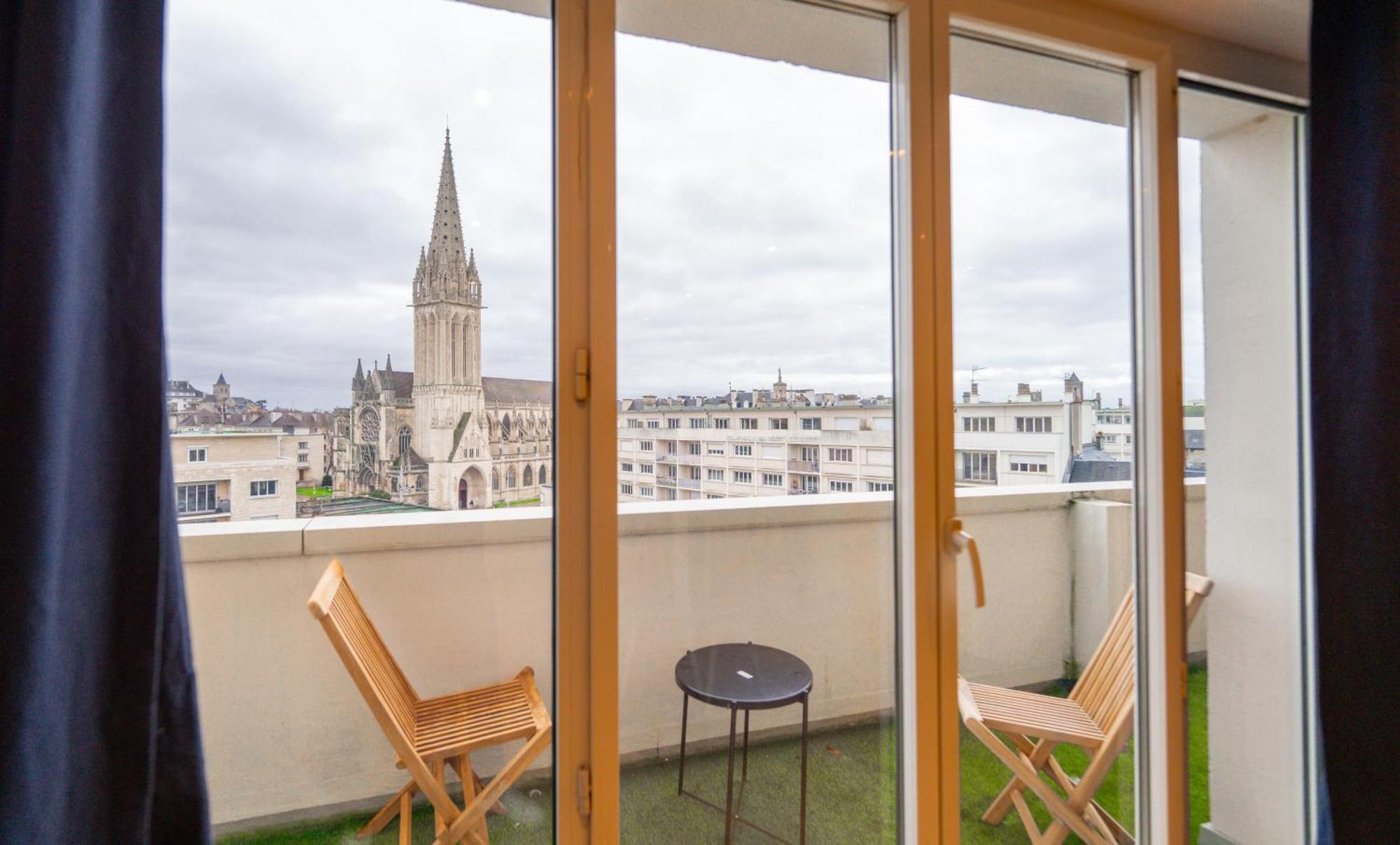 Appt Premium Centre Chateau Terrasse 2 Chambres 6P Vue Exceptionnelle Кан Экстерьер фото
